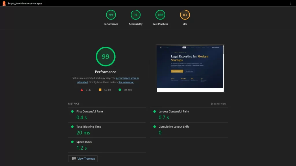 Page speed and Core Web Vitals audit, essential for technical optimization within an SEO checklist for new websites.