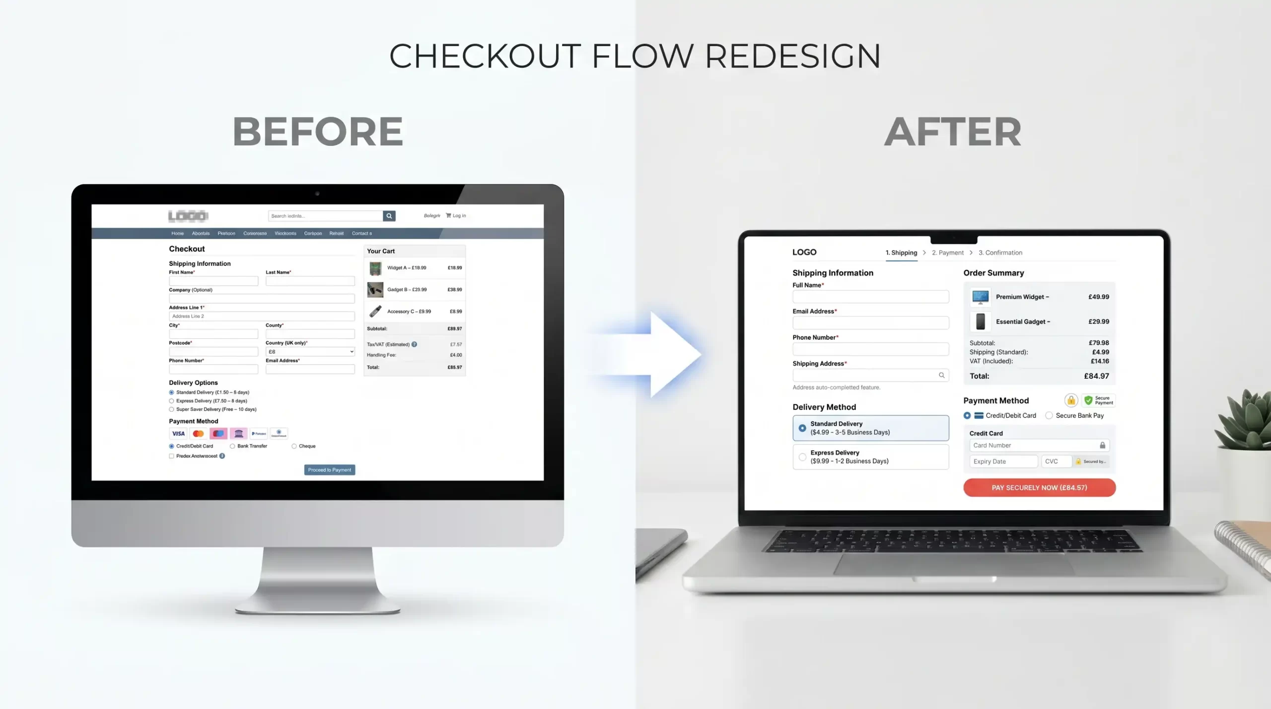 checkout-flow-redesign-before-after
