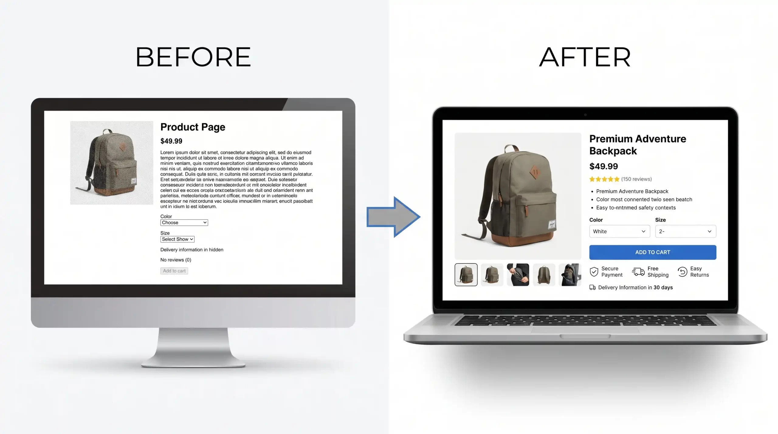 shopify-store-redesign-before-after