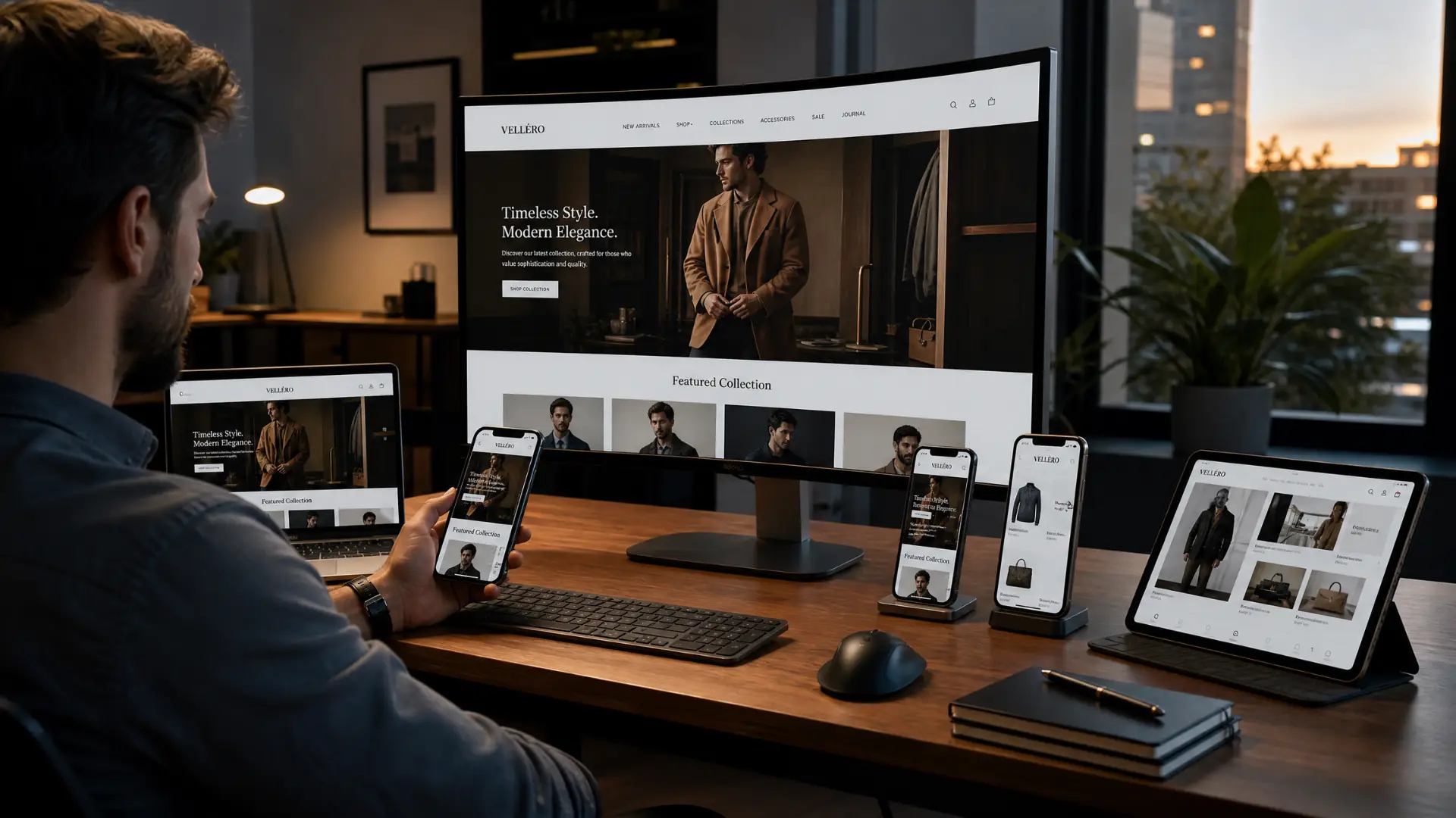 Testing a website across multiple devices before launch